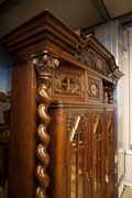 Art Deco style Bookcase in oak, Germany early 19th C.