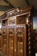 Art Deco style Bookcase in oak, Germany early 19th C.