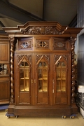 Art Deco style Bookcase in oak, Germany early 19th C.