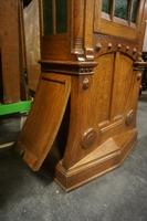 Art deco style Grandfather clock in oak, Germany early 20th C.