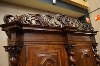 Barock style Cabinet in walnut, German 18th century