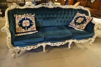 Baroque style 4 pcs sofa set, Italy 2nd half 20th Century
