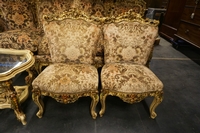 Baroque style 6 pcs sofa set, Italy 2nd half 20th Century