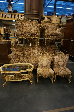 Baroque 6 pcs sofa set