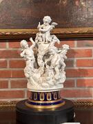 Bisque Porcelain Sculpture, 25x45h cm