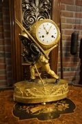 Blackamoor clock model Portefaix