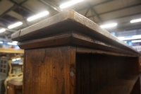 Bookcase in oak, Spanish mid 20th C.