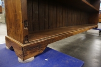 Bookcase in oak, Spanish mid 20th C.