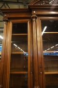 style Bookcase in walnut, Holland 19th century