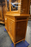 Bookcase in satinwood, England around 1900