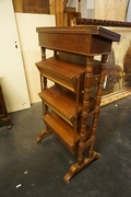 Bookstand in oak, Holland 19th century