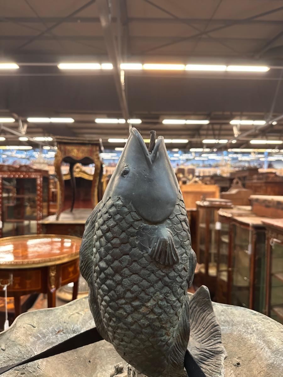 Bronze Fountain, 93 ⌀ x178h cm