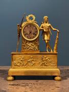 Bronze Gilded Empire Clock