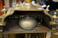 Bronze table clock  19th Century