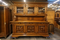 Buffet in walnut, Italy 2nd half 20th C.