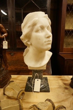 Bust signed