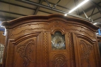 Cabinet in oak, France around 1800