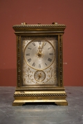 Carriage clock by Paul Garnier, France  around 1900