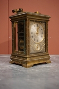 Carriage clock by Paul Garnier, France  around 1900