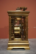 Carriage clock by Paul Garnier, France  around 1900