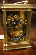 Carriage clock with quatre strike Around 1900