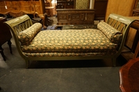 Charles X style Painted daybed first half 20th century