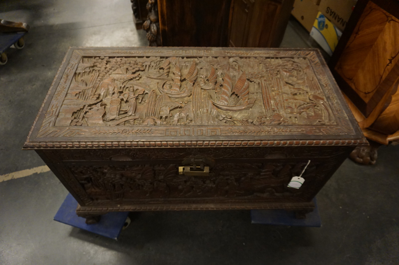 Chinese camphor chest