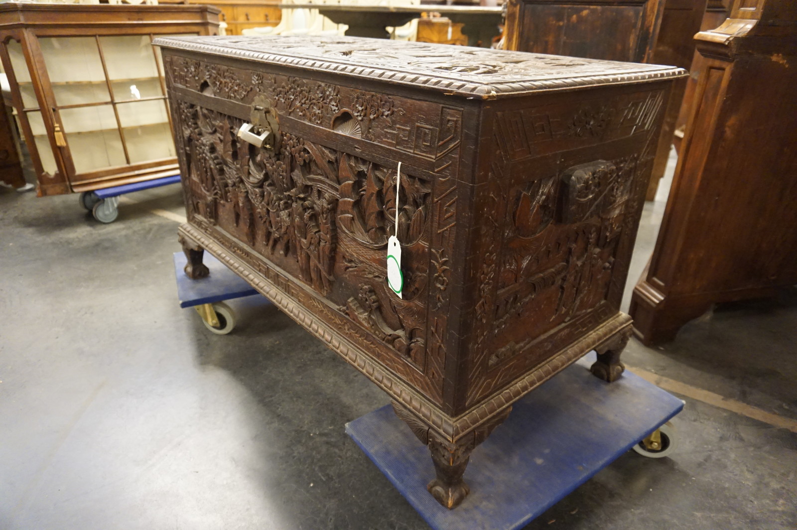 Chinese camphor chest