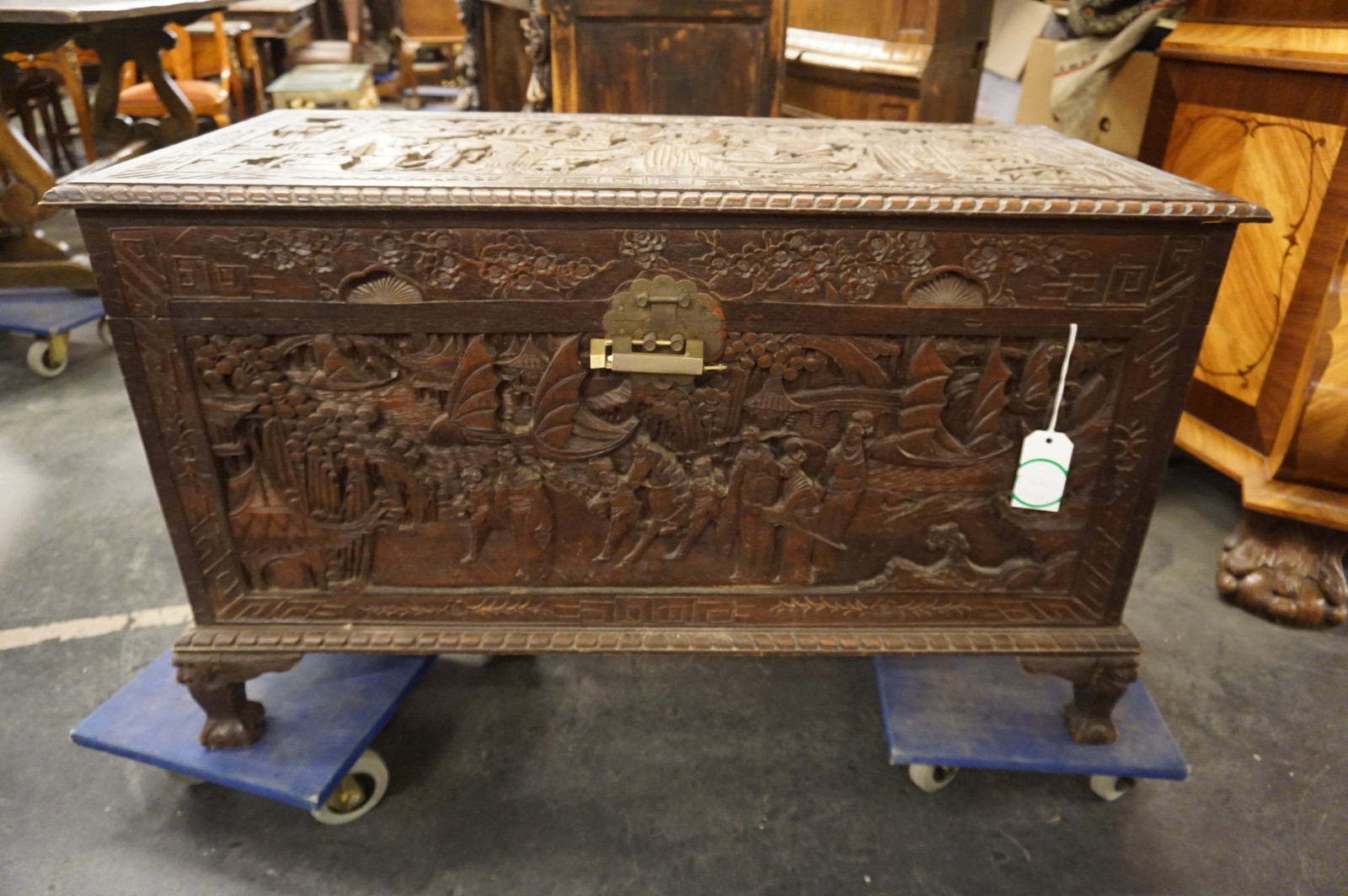 Chinese camphor chest