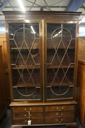 Chippendale style Bookcase in mahogany, England around 1900