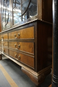 Chippendale style Bookcase in mahogany, England around 1900