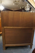 Chippendale style Desk in walnut, Holland early 20th C.