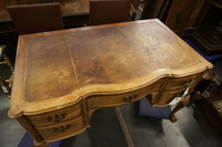 Chippendale style walnut writing table Around 1900