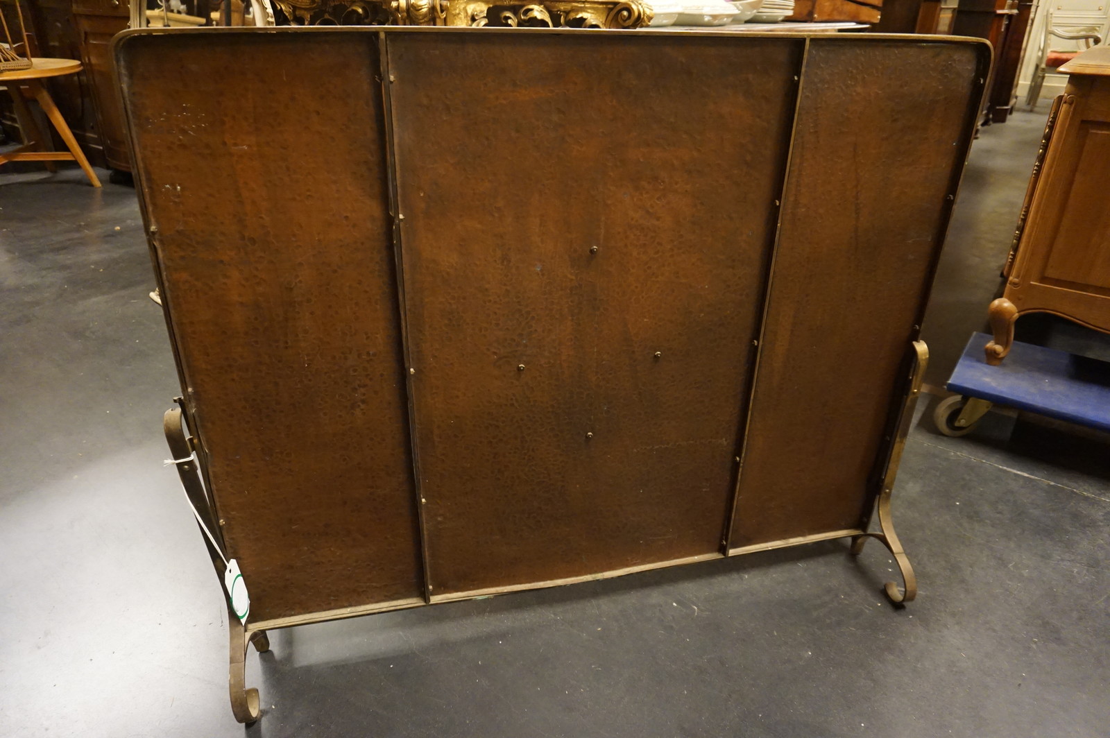 Copper fire screen