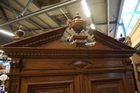 Credenza in walnut, France 19th century