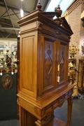 Credenza in walnut, France 19th century