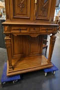 Credenza in walnut, France 19th century