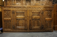 Cupboard in oak, England 19th century