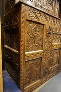 Cupboard in oak, England 19th century