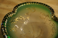 Daum signed glass bowl Around 1900