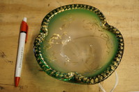 Daum signed glass bowl Around 1900