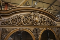 style Desk and bookcase in oak, Germany around 1900