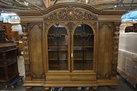 style Desk and bookcase in oak, Germany around 1900