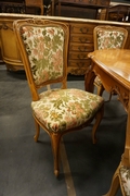 Diningroom set in walnut, France Mid 20th century