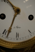 Directoire style Clock in marble, France last part 18th C.