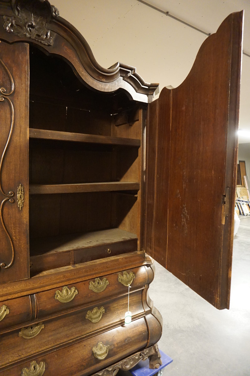 Dutch oak cabinet