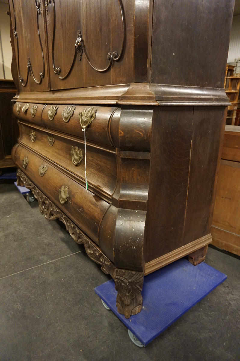 Dutch oak cabinet