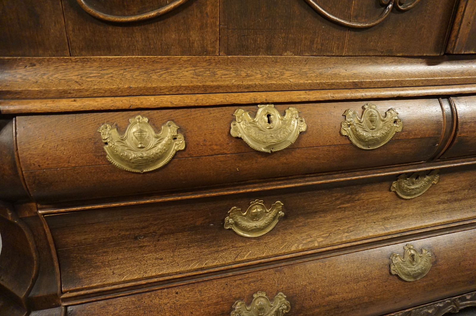 Dutch oak cabinet