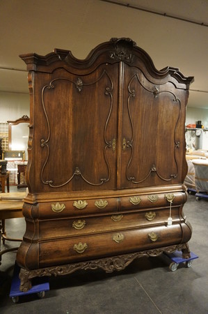 Dutch oak cabinet