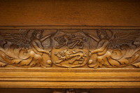 Dutch oak Renaissance style cabinet 19th Century